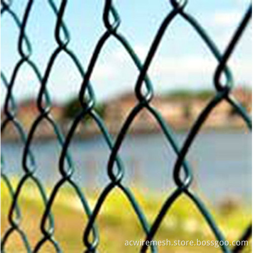 Chain Link Fence & Posts Green